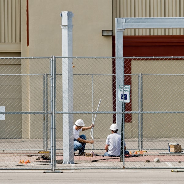 how long can i rent the temporary fence for my work site or event in Newark